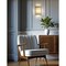 Z-Lite Carnaby Wall Sconce, 2-Light, 8 In.W x 4.75 In.L x 12 In.H, Modern Gold/Clear Ribbed 7504-2S-MGLD - alternate 8